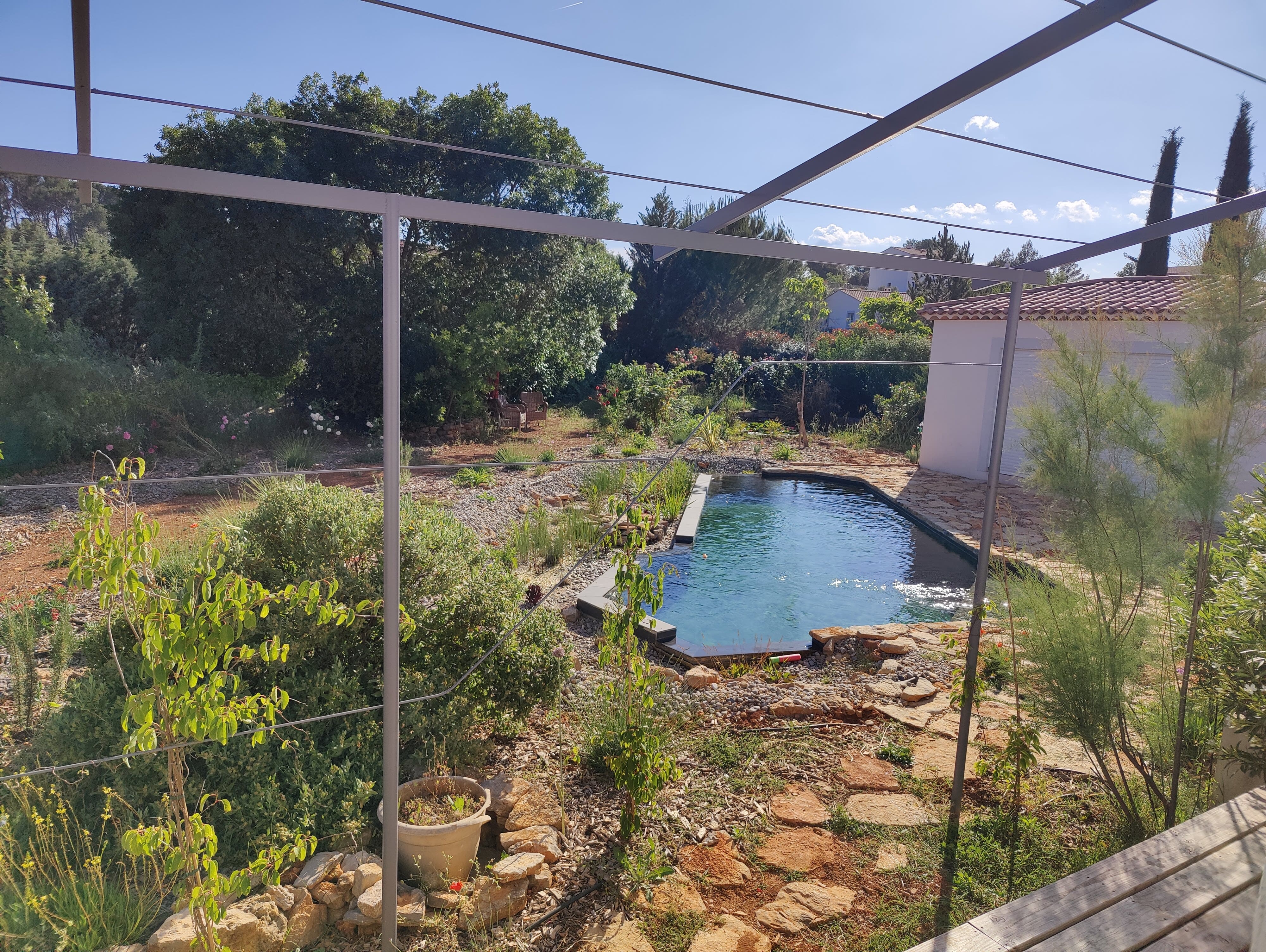 Piscine et Poolhouse